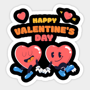 happy valentine day heart 2023 Sticker